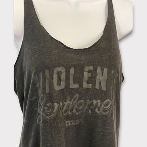Violent Gentlemen Reworked Razor Back Tank Size M